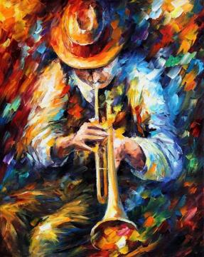 Mood indigo Artwork by Leonid Afremov