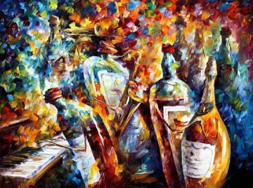 Wedding anniversary Artwork by Leonid Afremov