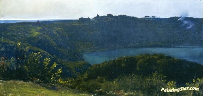 Landscape Artwork by Giulio Aristide Sartorio