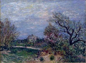 Border of the Woods Artwork by Alfred Sisley