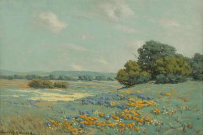 California Poppy Field, 1915 Artwork by Granville Redmond