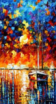 Hidden sun Artwork by Leonid Afremov