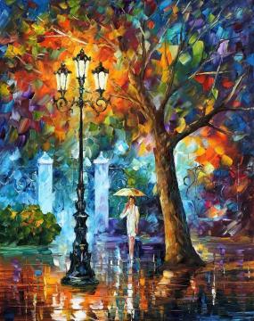 Night aura Artwork by Leonid Afremov