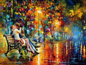 Passion Evening Artwork by Leonid Afremov