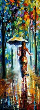 Running Towards Love Artwork by Leonid Afremov