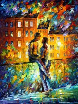 Silhouettes Artwork by Leonid Afremov