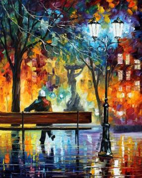 Sleeplessness Artwork by Leonid Afremov