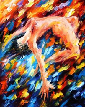 Somersault Artwork by Leonid Afremov