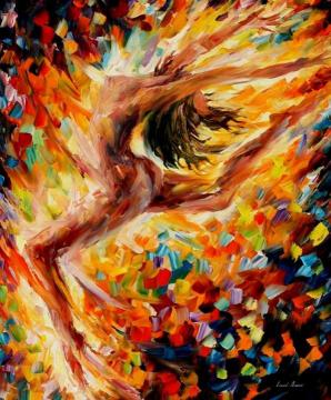 The Dance Of Love Artwork by Leonid Afremov