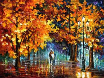 The Tears Of Angles Artwork by Leonid Afremov