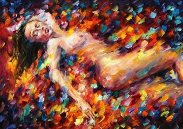 Waiting For Him Artwork by Leonid Afremov