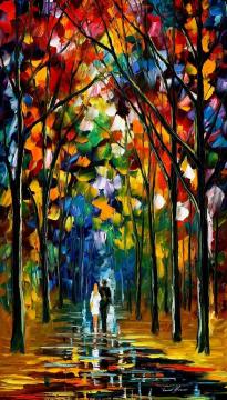 Love Vibrations Artwork by Leonid Afremov