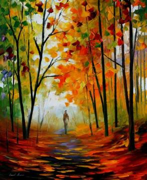 Melody of autumn Artwork by Leonid Afremov