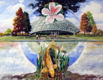 St. Louis Botanical Garden Artwork by John Lautermilch