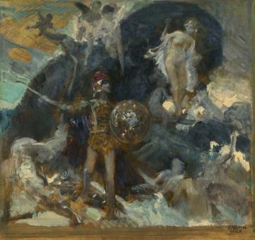 Nibelungen Saga - Siegfried Artwork by Eduard Veith