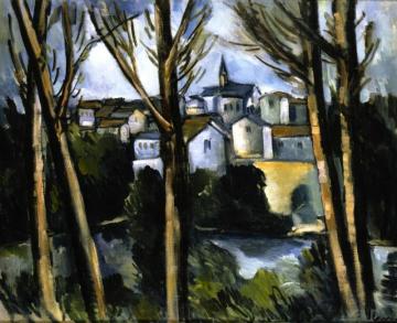 View Of Rueil Artwork by Maurice De Vlaminck