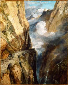 The Pass of Saint Gotthard, Switzerland Artwork by Joseph Mallord William Turner