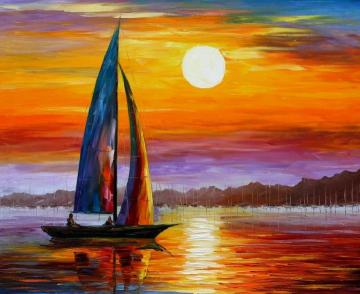 Morning light Artwork by Leonid Afremov