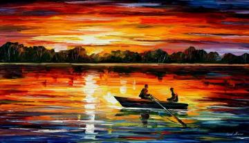 Remarkable moment Artwork by Leonid Afremov