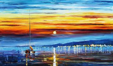 Sunrise Artwork by Leonid Afremov