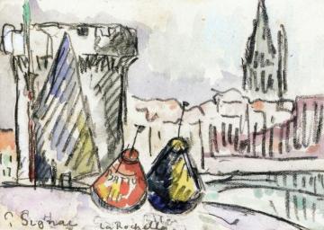 La Rochelle Artwork by Paul Signac