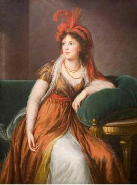 Princess Galitzine Artwork by Elisabeth Vigee Le Brun
