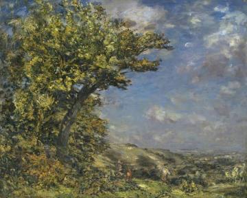 Stroud: An Upland Landscape Artwork by Philip Wilson Steer