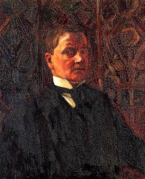 Self-portrait Artwork by Wilhelm Trübner