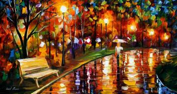 On the way home Artwork by Leonid Afremov