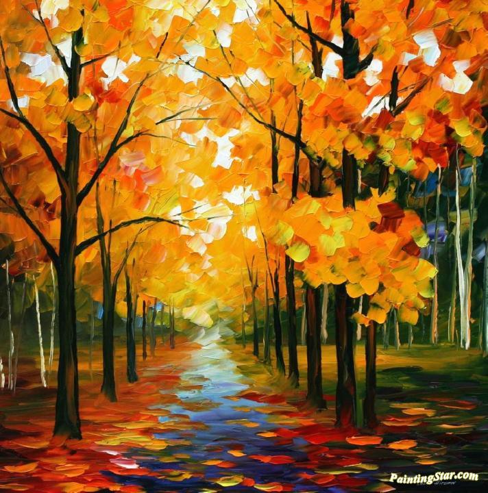 Path to wisdom Artwork by Leonid Afremov