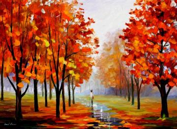 Pink fog Artwork by Leonid Afremov