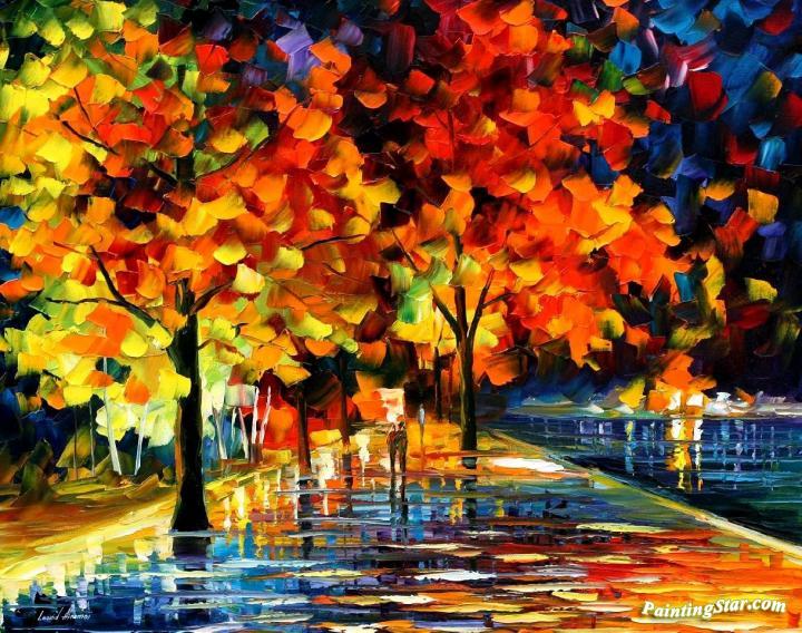 Rivershore park Artwork by Leonid Afremov