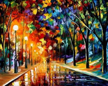 Romantic Eveng Artwork by Leonid Afremov