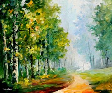Summer forest Artwork by Leonid Afremov