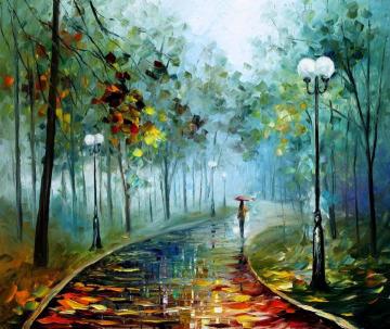 The fog jf passion Artwork by Leonid Afremov