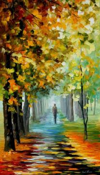 The Music Of The Fall Artwork by Leonid Afremov