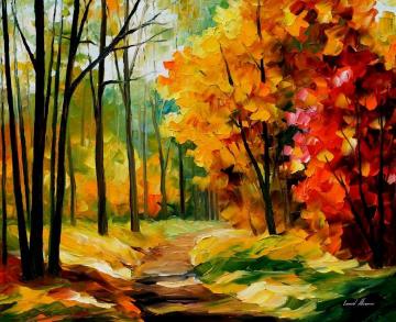 The Path To The Heart Artwork by Leonid Afremov