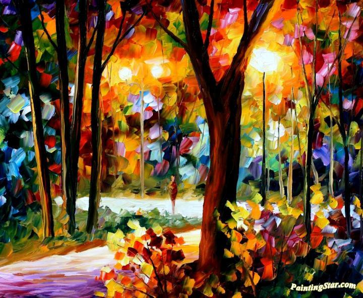 The soul of night Artwork by Leonid Afremov