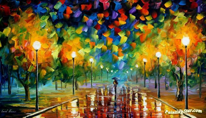 Tricks of the summer Artwork by Leonid Afremov