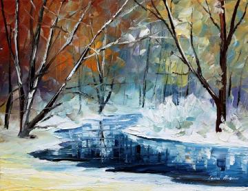 Winter dream Artwork by Leonid Afremov