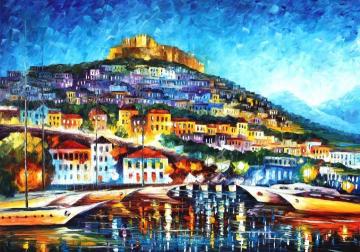Lesbos Artwork by Leonid Afremov