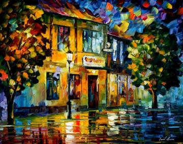 Little square Artwork by Leonid Afremov