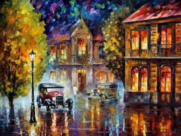 Los Angeles 1930 Artwork by Leonid Afremov