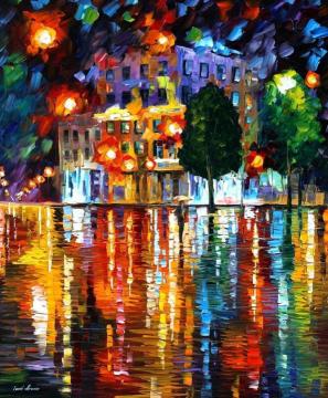 Lost square Artwork by Leonid Afremov