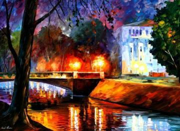Memories of the first love st. petersburg Artwork by Leonid Afremov