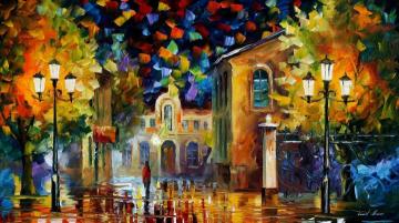 Midnight wonders Artwork by Leonid Afremov