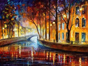 Misty Melody Artwork by Leonid Afremov