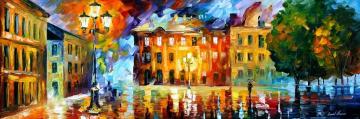 Moonlight shadows Artwork by Leonid Afremov