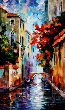 Morning In Venice Artwork by Leonid Afremov