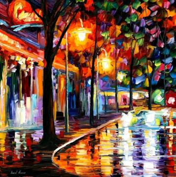 Night cafe Artwork by Leonid Afremov